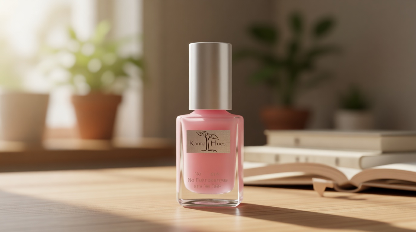 Karma Naturals Nail Polish – Non-Toxic, Vegan & Cruelty-Free (Good Karma, 0.43 fl oz)