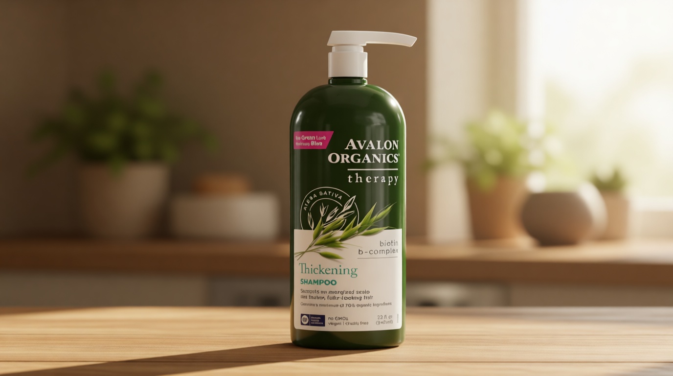Avalon Organics Therapy Biotin B-Complex Thickening Shampoo, 32 oz EWG Verified
