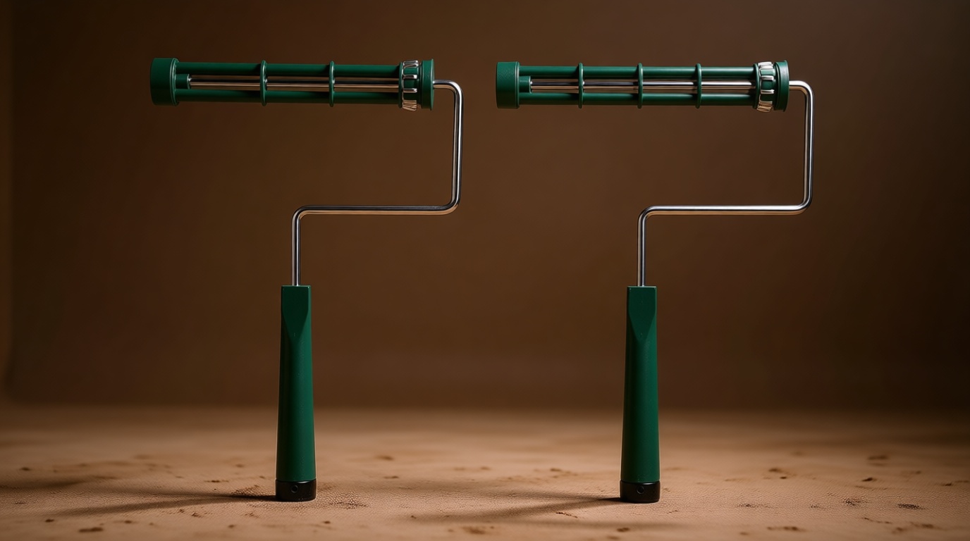 Bates- Paint Roller Frame, 9 inch, 2 Pack, Paint Roller Handle for Painting Wall