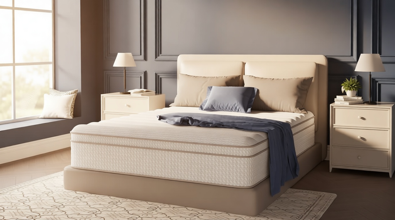 Avenco King Size Mattress 12 Inch in a Box, Medium Plush King Mattresses with Pocket Spring Smarts Coil Hybrid Colchones for Pressure Relief, CertiPUR-US Certified OEKO-TEX STANDARD 100