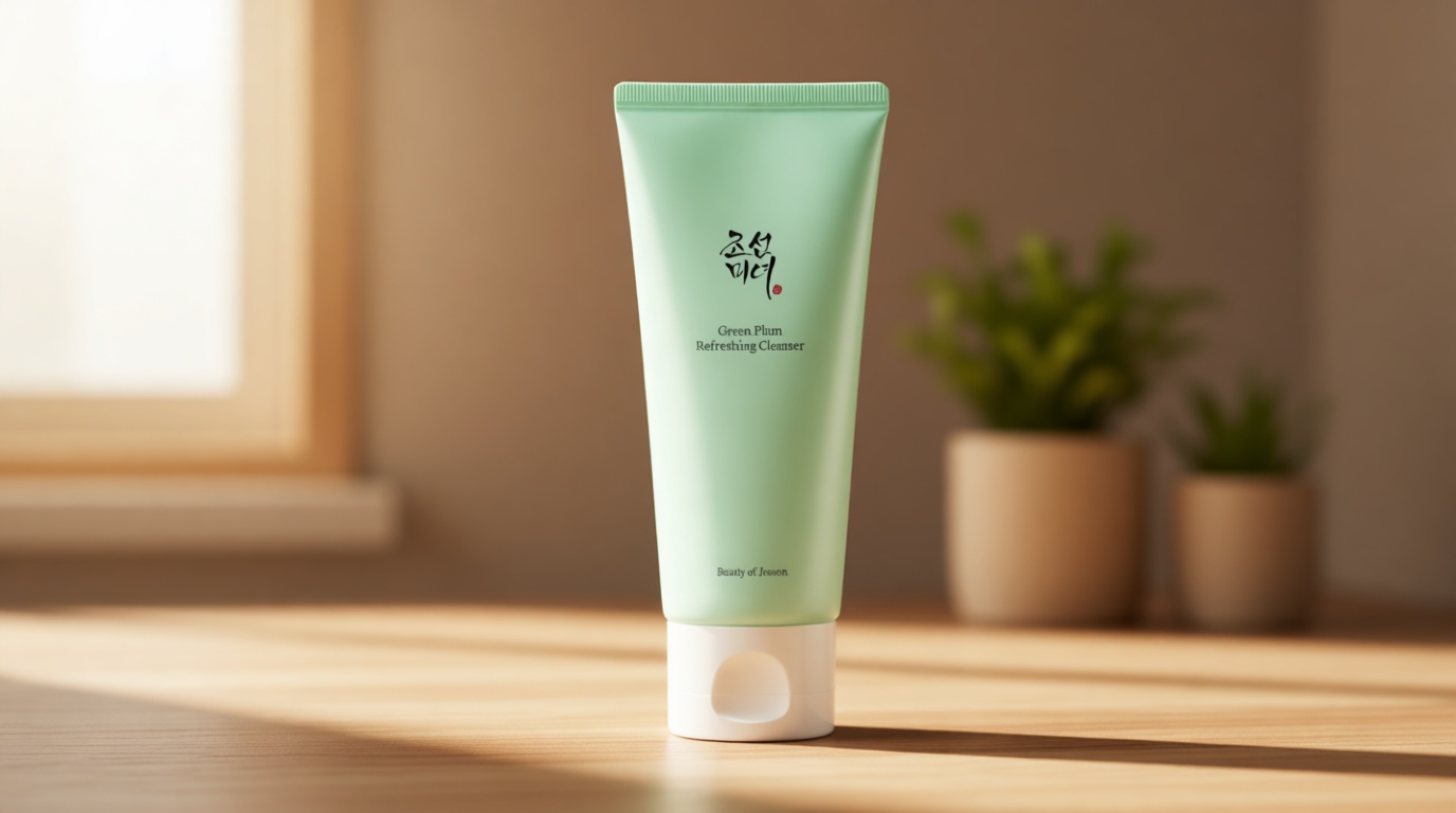 Beauty of Joseon Green Plum Refreshing Cleanser Gel Type Deep Pore Cleansing, Acne Face Wash, Blackhead Remover for All Skin Types, Korean Skincare 100ml, 3.38 fl.oz