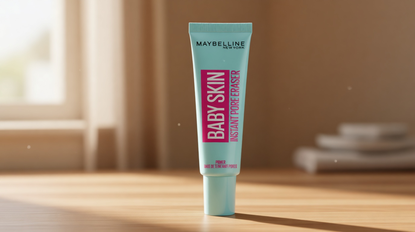 Maybelline Baby Skin Instant Pore Eraser Primer Makeup, Clear, 1 Count