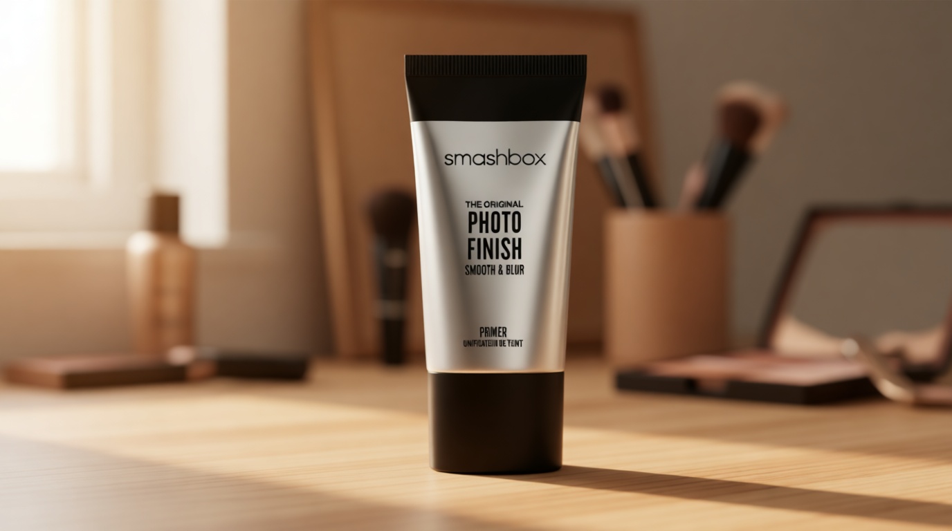 Smashbox The Original Photo Finish Smooth & Blur Makeup Primer | Instantly Smooths and Blurs Fine Lines and Pores | Vitamins A + E