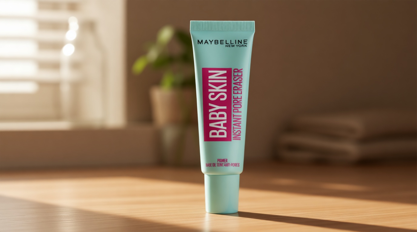 Maybelline Baby Skin Instant Pore Eraser Primer Makeup, Clear, 1 Count