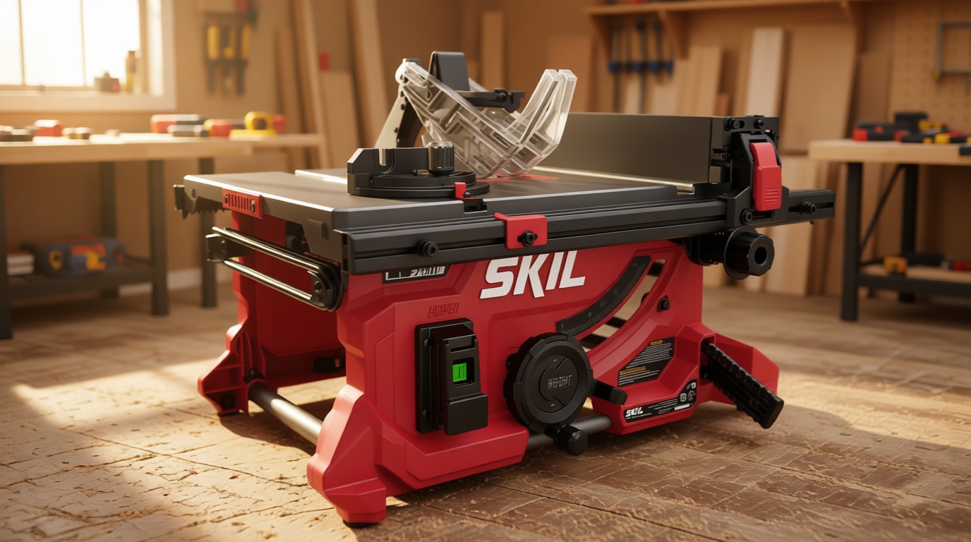 SKIL 15 Amp 8-1/4" Compact Portable Jobsite Table Saw (Stand SFS0001 Sold Separately)-TS6308-00