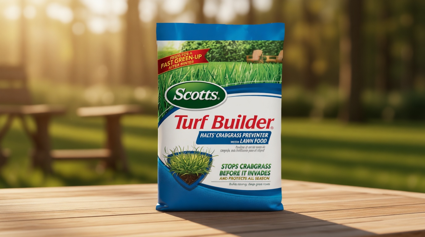 Scotts Turf Builder Halts Crabgrass Preventer with Lawn Food, 5,000 sq. ft.