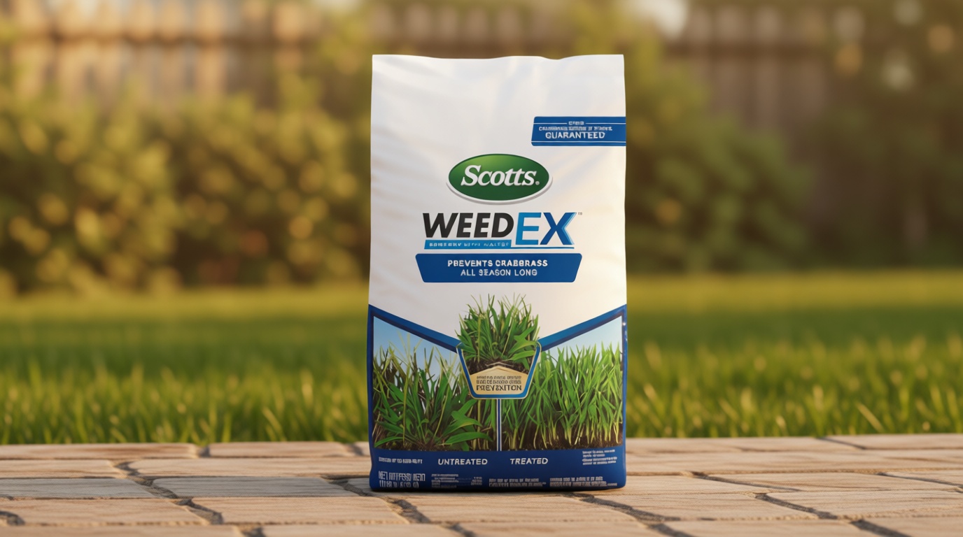 Scotts WeedEx Prevent with Halts - Crabgrass Preventer, Pre-Emergent Lawn Weed Killer, Up to 5,000 sq. ft. of Lawn Care, 10.06 lb.