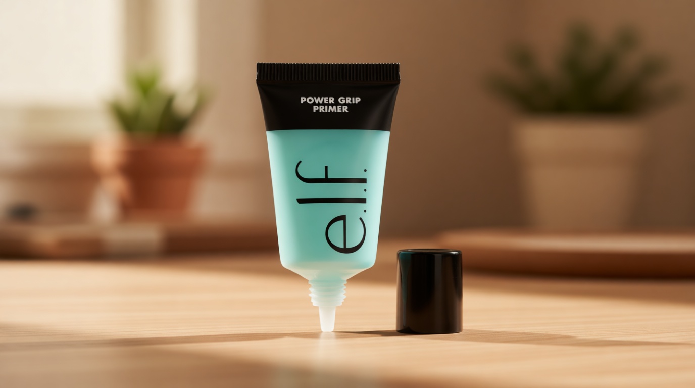 e.l.f. Power Grip Primer Mini, Gel-Based & Hydrating Face Primer For Smoothing Skin & Gripping Makeup, Moisturizes & Primes