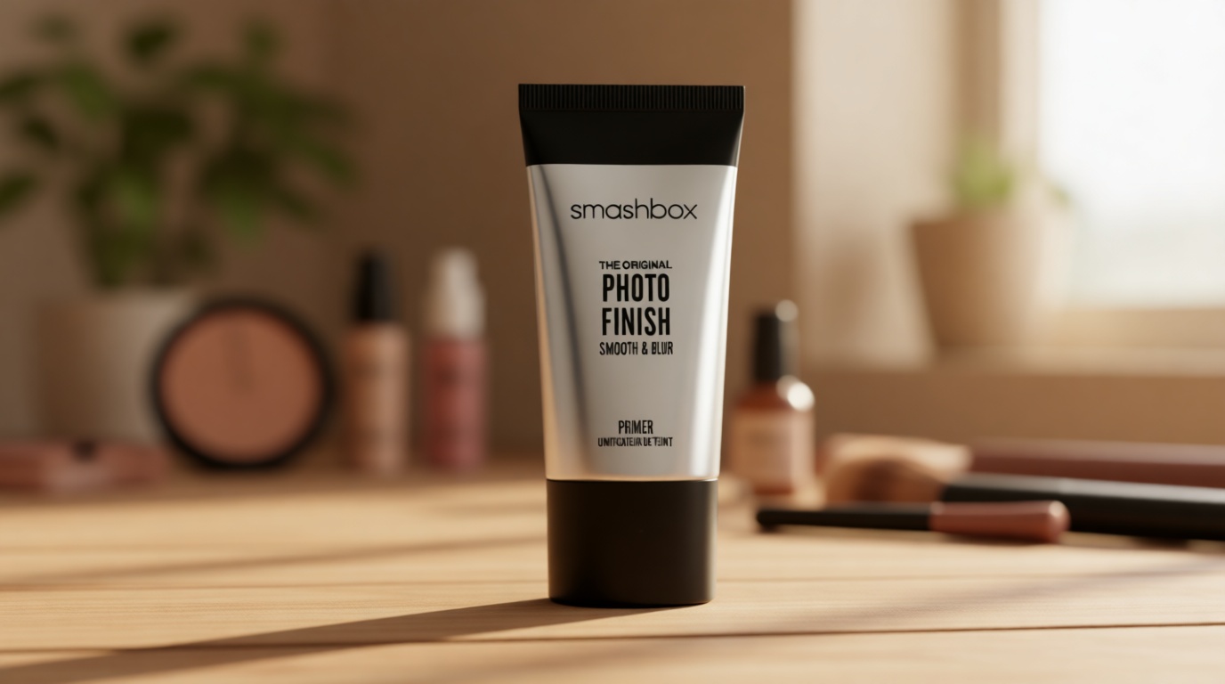 Smashbox The Original Photo Finish Smooth & Blur Makeup Primer | Instantly Smooths and Blurs Fine Lines and Pores | Vitamins A + E