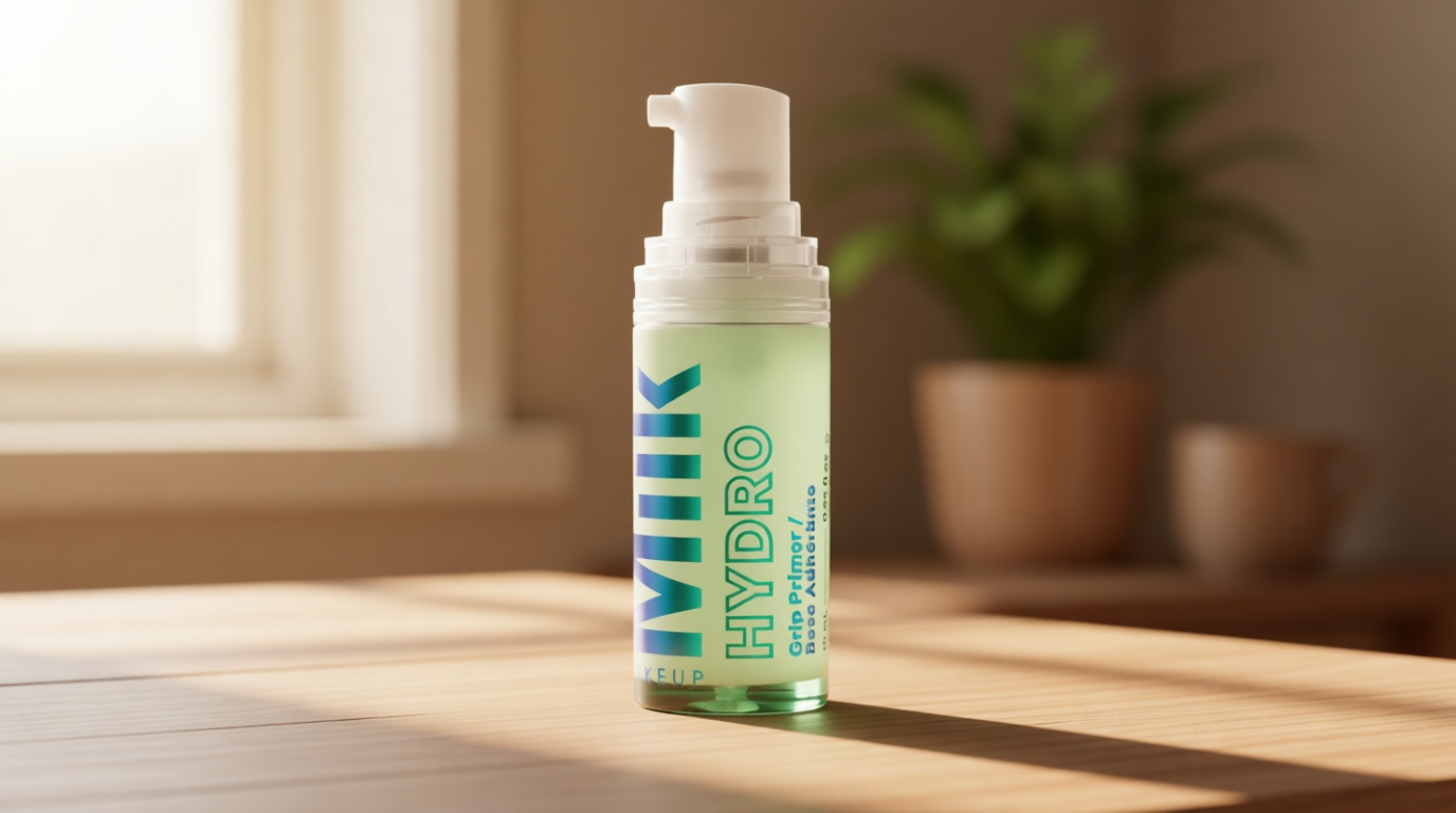Milk Makeup Hydro Grip Primer with Hyaluronic Acid + Niacinamide – Hydrating Face Primer Grips Makeup for Up to 12 Hours – Silicone-Free, Lightweight Gel with Dewy Finish