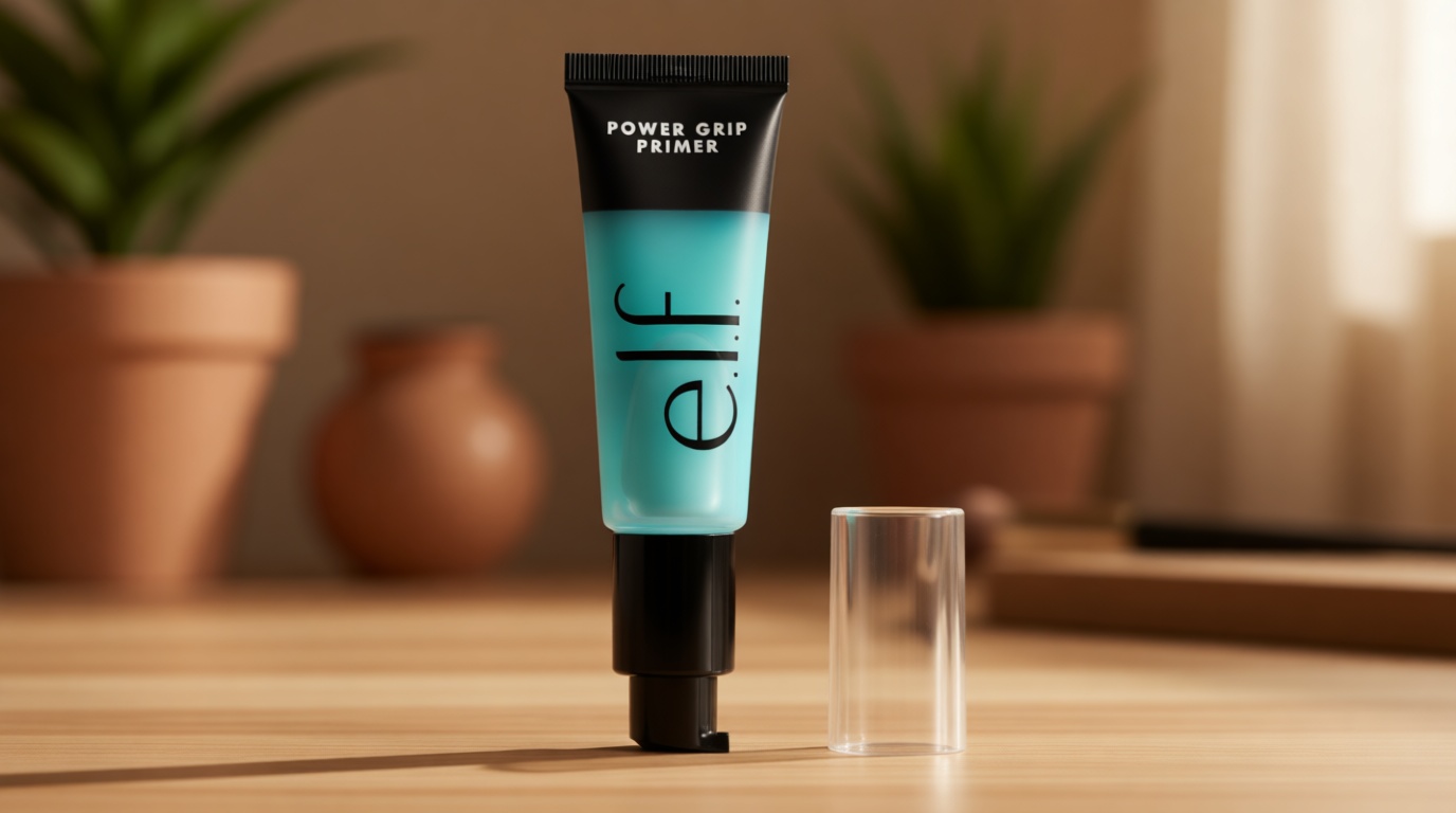 e.l.f. Power Grip Primer, Gel-Based & Hydrating Face Primer For Smoothing Skin & Gripping Makeup, Moisturizes & Primes, 0.811 Fl Oz (24 ml.)