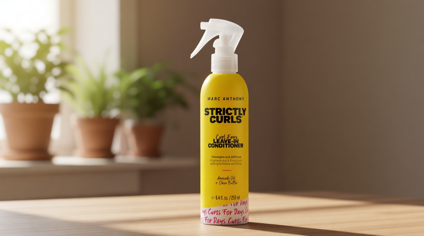 Marc Anthony Leave-In Hair Conditioner for Curly Hair, Strictly Curls - Curl Defining & Deep Conditioning Detangler Moisturizer Hydrates Dry & Frizzy Curls - Hair Styling Product Reduces Frizz