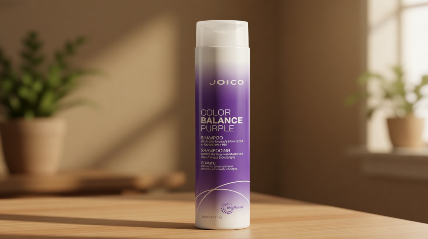 Joico Color Balance Purple Shampoo | For Cool Blonde or Gray Hair | Eliminate Brassy Yellow Tones | Boost Color Vibrancy & Shine | UV Protection | With Rosehip Oil & Green Tea Extract