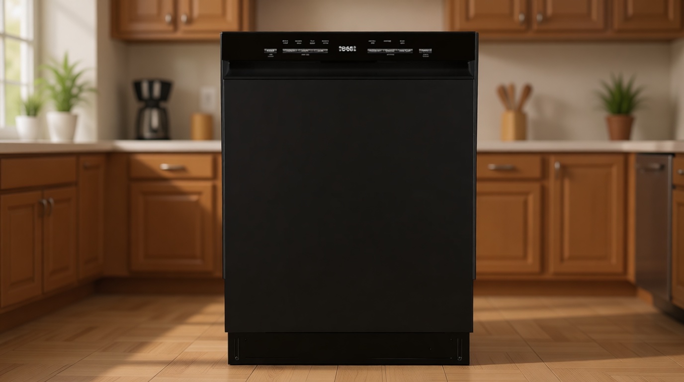 Kenmore 24" Premium Hybrid Tub Dishwasher - UltraWash, MoreSpace Adjustable Rack, High Temp & SmartWash - 12 Place Settings - 54 DBA - ENERGY STAR Certified - Black