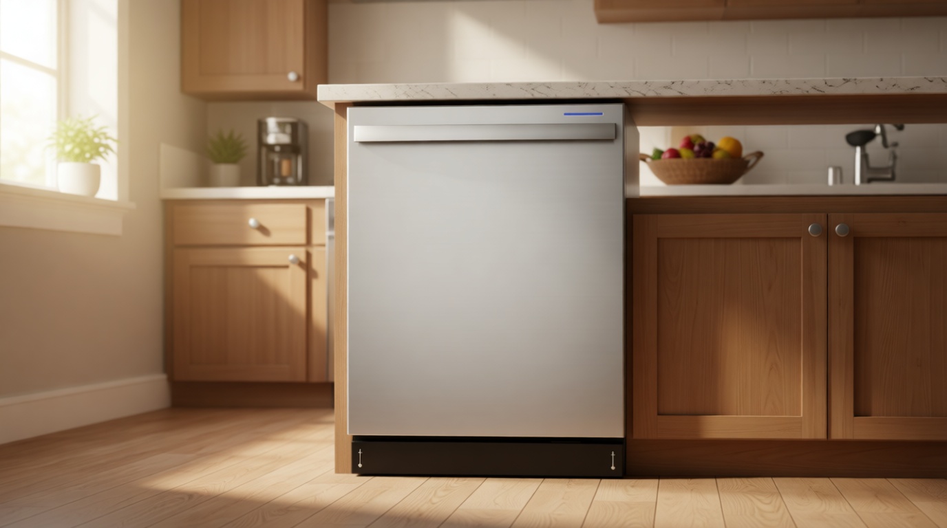 Sharp SDW6736MS 24-inch Stainless Steel Dishwasher, Third Rack, Library Quiet 47 dB, Power Wash Sprayer