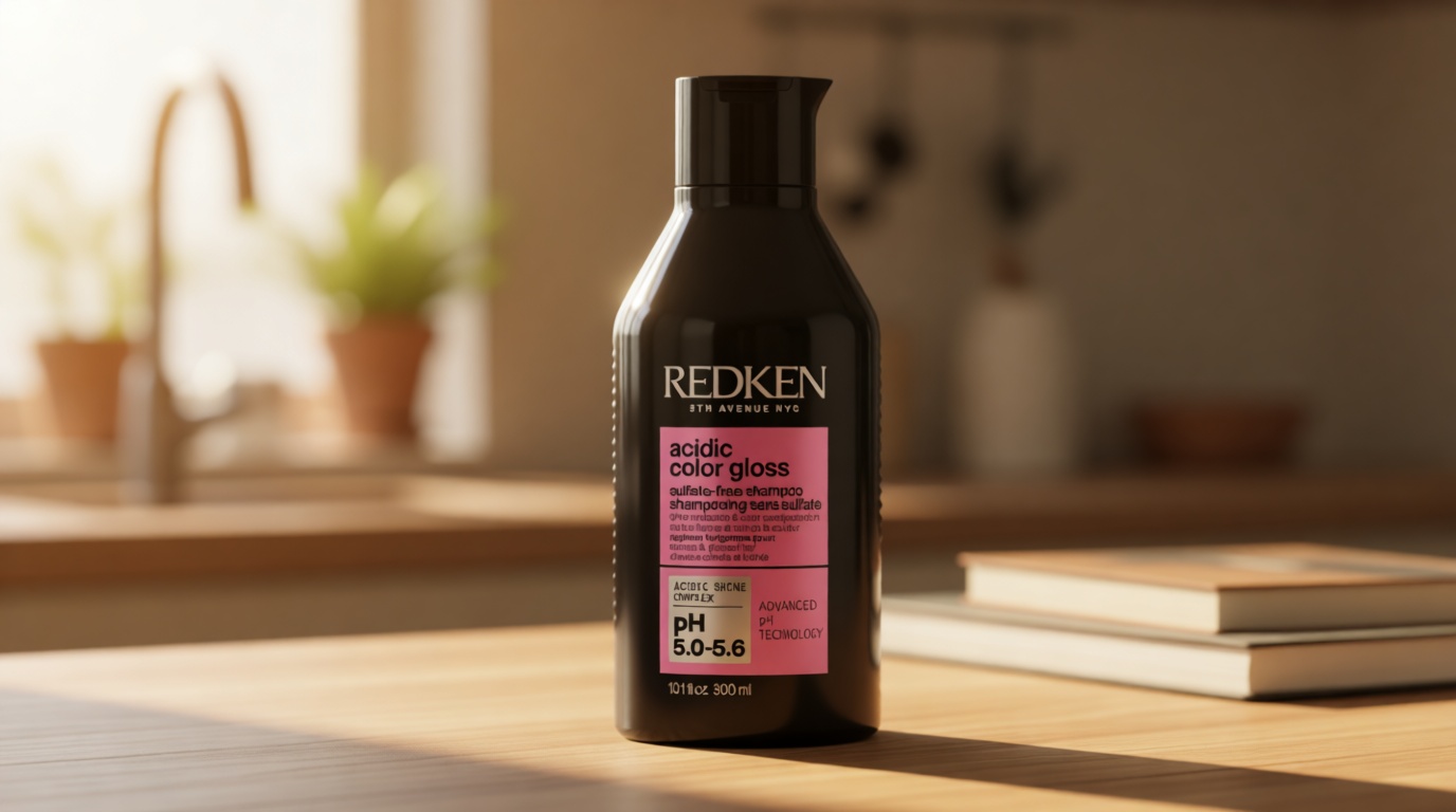 REDKEN Acidic Color Gloss Sulfate-Free Shampoo for Color Protection and Shine To Help Extend Color & Shine for Color-Treated Hair Cradle to Cradle Certified