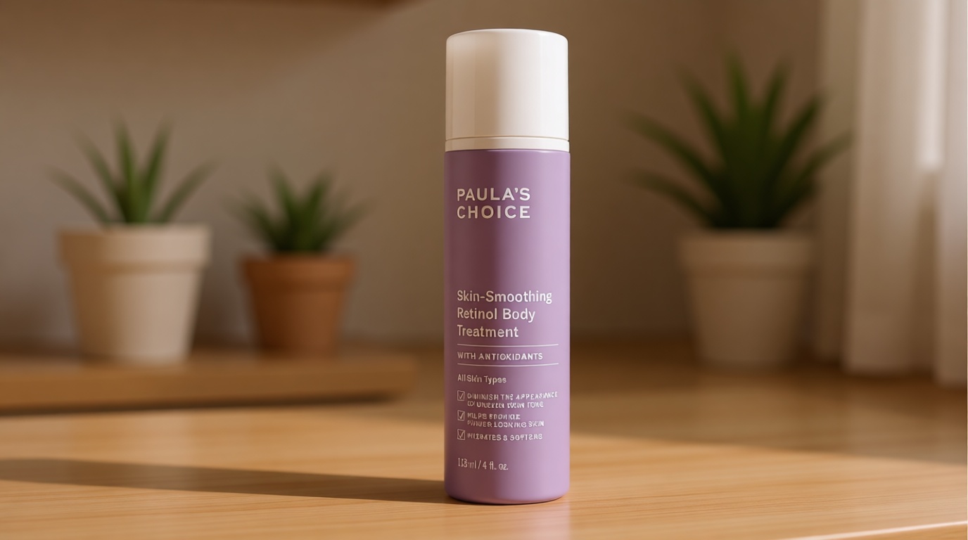 Paula's Choice Retinol Skin-Smoothing Body Lotion Treatment, Body Cream with Shea Butter, Vitamin C & E Lotion, All Skin Types, Anti-Aging Body Moisturizer, Reduce Dryness, Fragrance-Free, 4oz