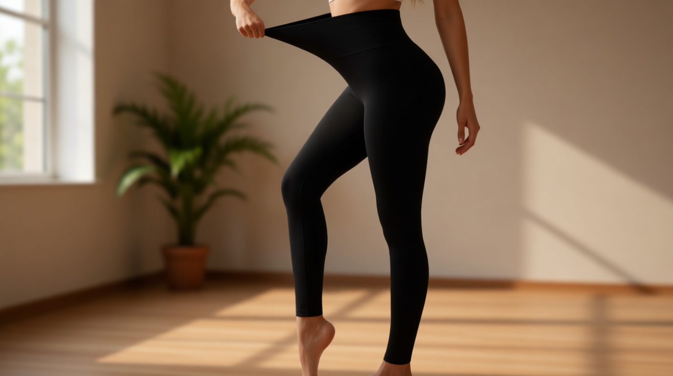 Bluemaple High Waisted Leggings for Women - Tummy Control Pants Non See Through Workout Soft Yoga Pants for Running Plus Size Global Recycled Standard