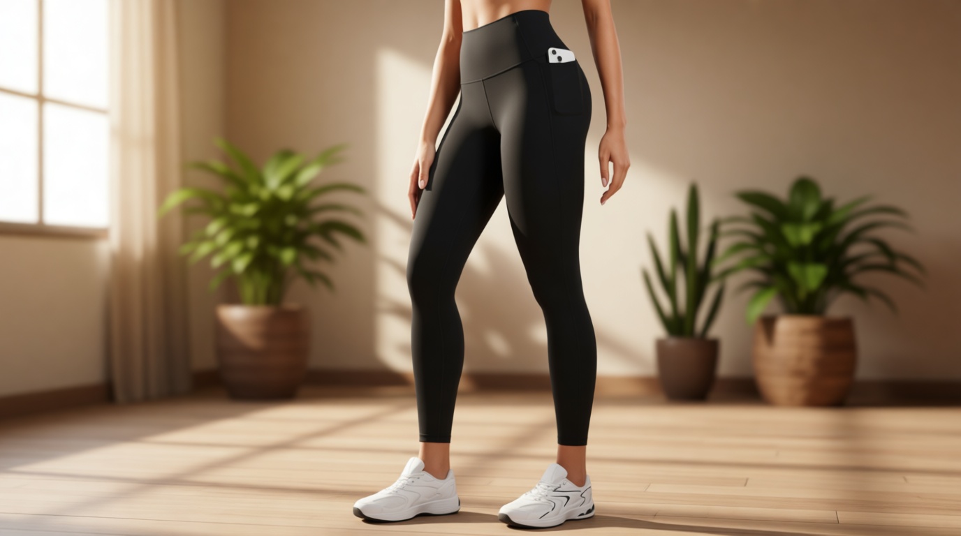 CRZ YOGA Butterluxe Workout Leggings Pockets 25'' - High Waisted Gym Womens Yoga Pants Buttery Soft