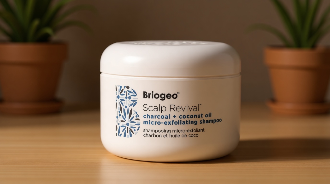 Briogeo Scalp Revival Charcoal + Coconut Oil Micro-Exfoliating Shampoo | Sulfate-Free Scalp Scrub for Dry, Itchy, or Oily Scalp | Detoxifying & Hydrating | Vegan & Cruelty Free