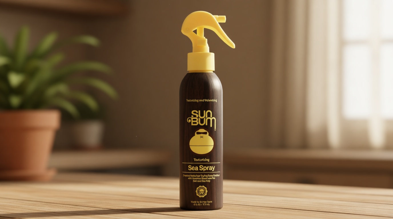 Sun Bum Sea Spray | Texturizing and Volumizing Sea Salt Spray | UV Protection With a Matte Finish | Medium Hold | For All Hair Types | 6 FL OZ Bottle | Texturizing, Volumizing, UV Protection, Matte Finish, All Hair Types, 6 FL OZ