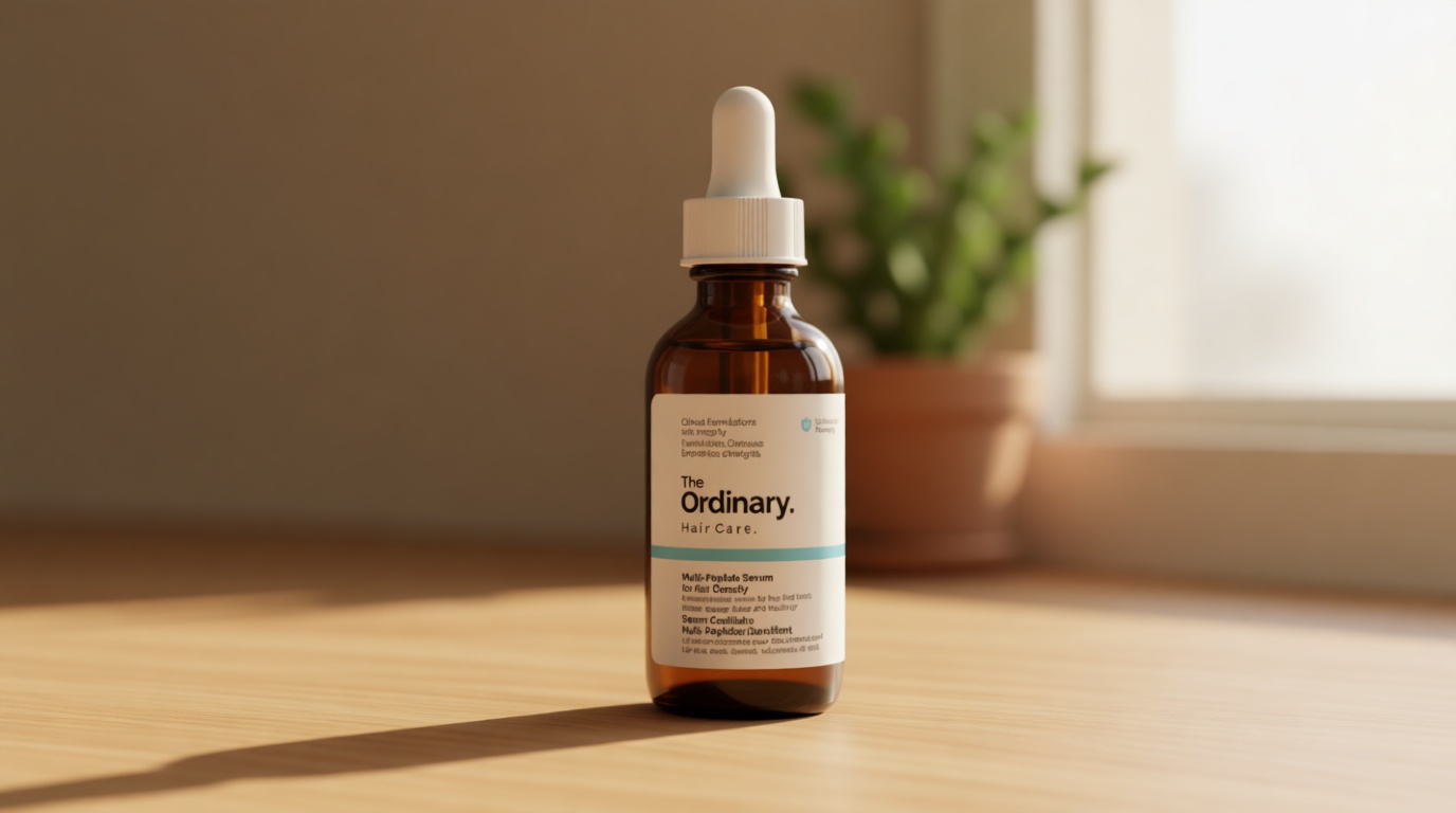 The Ordinary Multi-Peptide Serum for Hair Density, Peptide-Powered Formula for Thicker, Fuller Looking Hair
