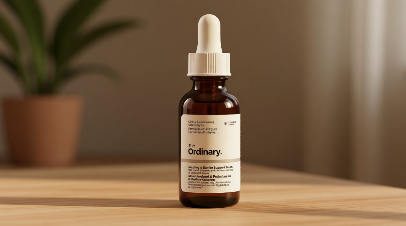 The Ordinary Soothing & Barrier Support Serum, Redness-Reducing & Hydrating Solution with Centella Asiatica for Skin Barrier Repair