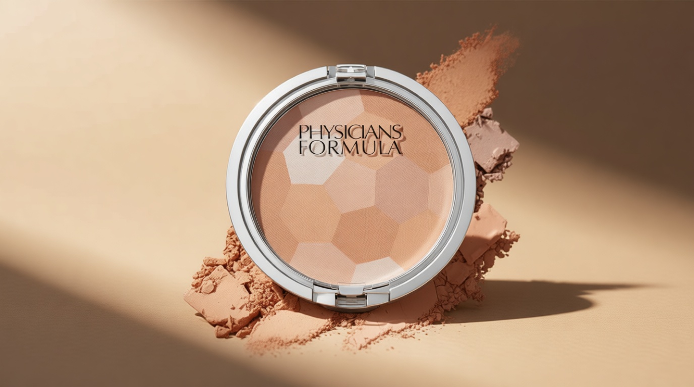 Physicians Formula Setting Powder Palette Multi-Colored Pressed Finishing Powder Translucent, Natural Coverage, Dermatologist Tested, Clinicially Tested