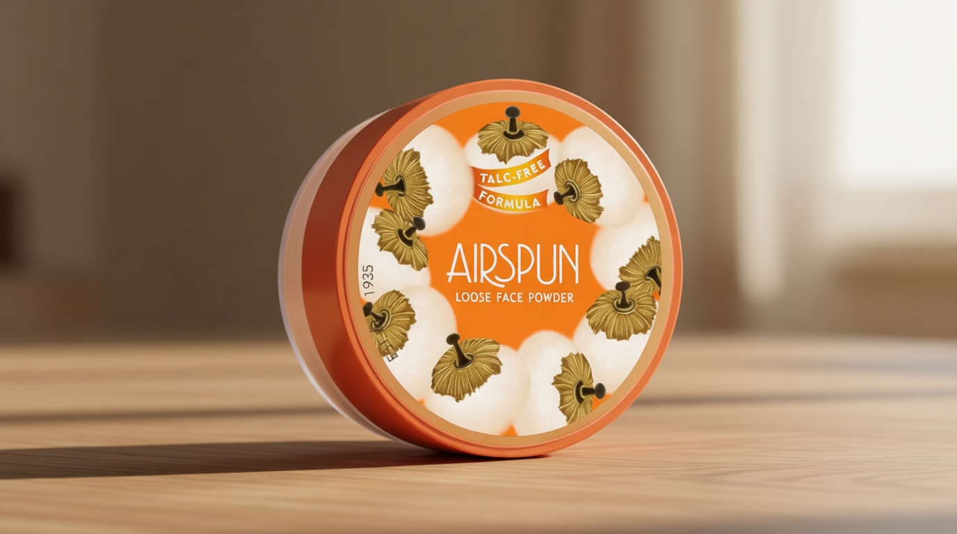 Airspun Loose Setting Powder, Talc-Free, Pore Minimizer, Oil Absorbing Face Powder - Translucent