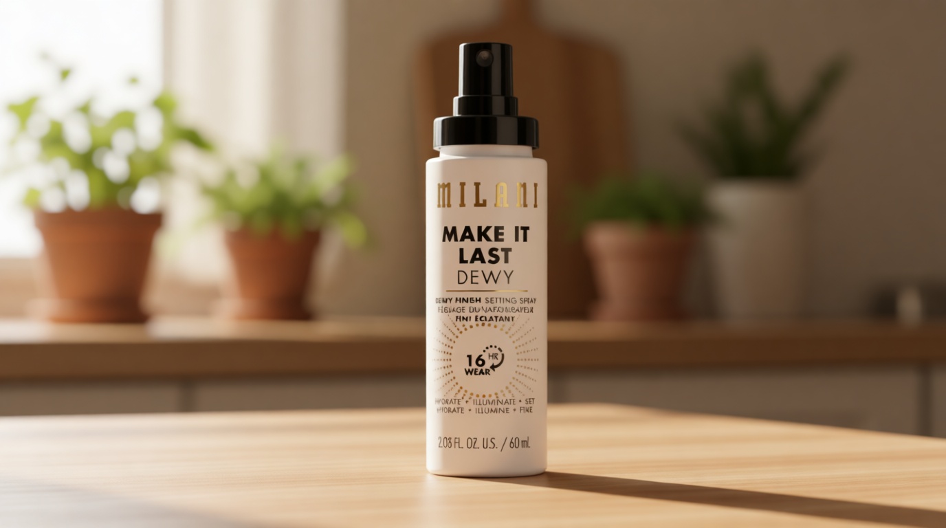 Milani Setting Spray + Primer, Make It Last Dewy - Dewy Finish Moisturizing Formula for Glow on the Go, Setting Spray for Makeup and Face Primer, Prime + Set + Hydrate, 2.03 Fl. Oz