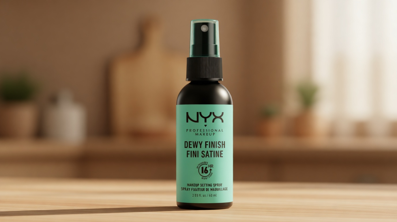 NYX PROFESSIONAL MAKEUP Makeup Setting Spray - Dewy Finish, Long-Lasting Face Mist for up to 16HR Wear, Vegan Formula