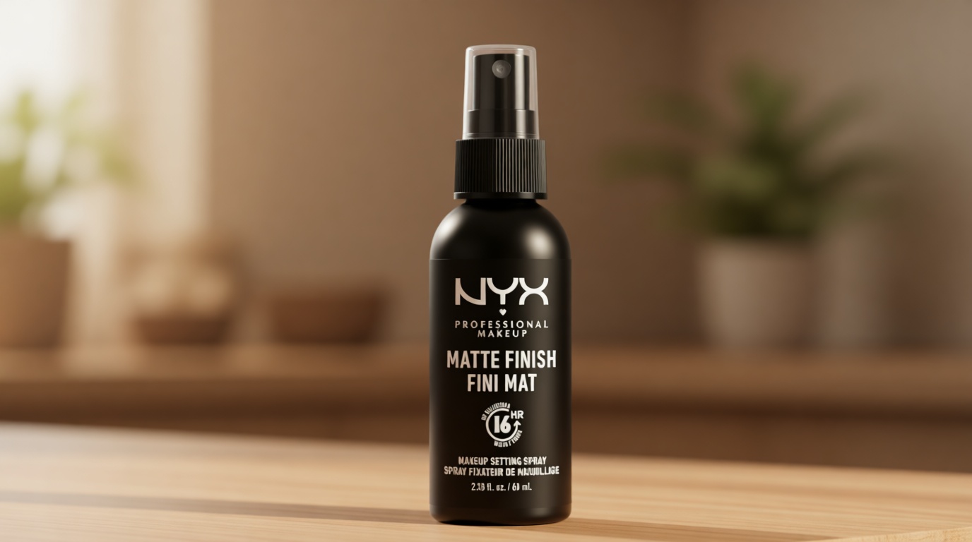 NYX PROFESSIONAL MAKEUP Makeup Setting Spray - Matte Finish, Long-Lasting Face Mist for up to 16HR Wear, Vegan Formula