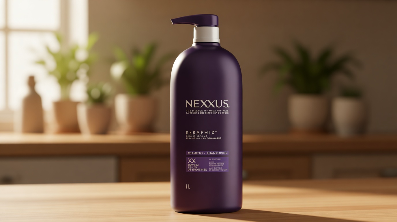 Nexxus KERAPHIX Shampoo for Damage Repair for Damaged Hair Powered by KRT Keratin Resistance Therapy with Liquid Crystal Amino Acids 33.8 Fl oz