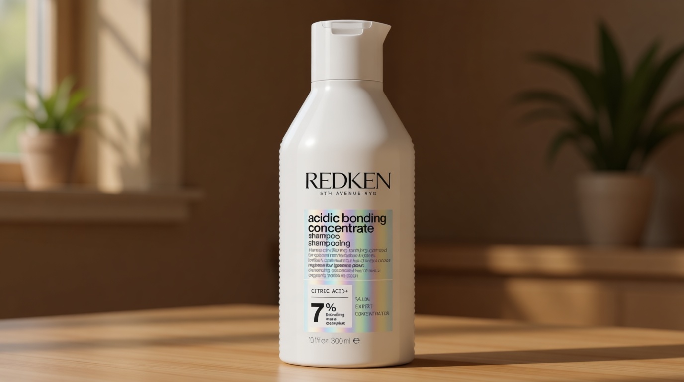 Redken Acidic Bonding Concentrate Shampoo For Damaged Hair Repair - Strengthens and Repairs Weak and Brittle Hair, Sulfate-Free, With Citric Acid Cradle to Cradle Certified