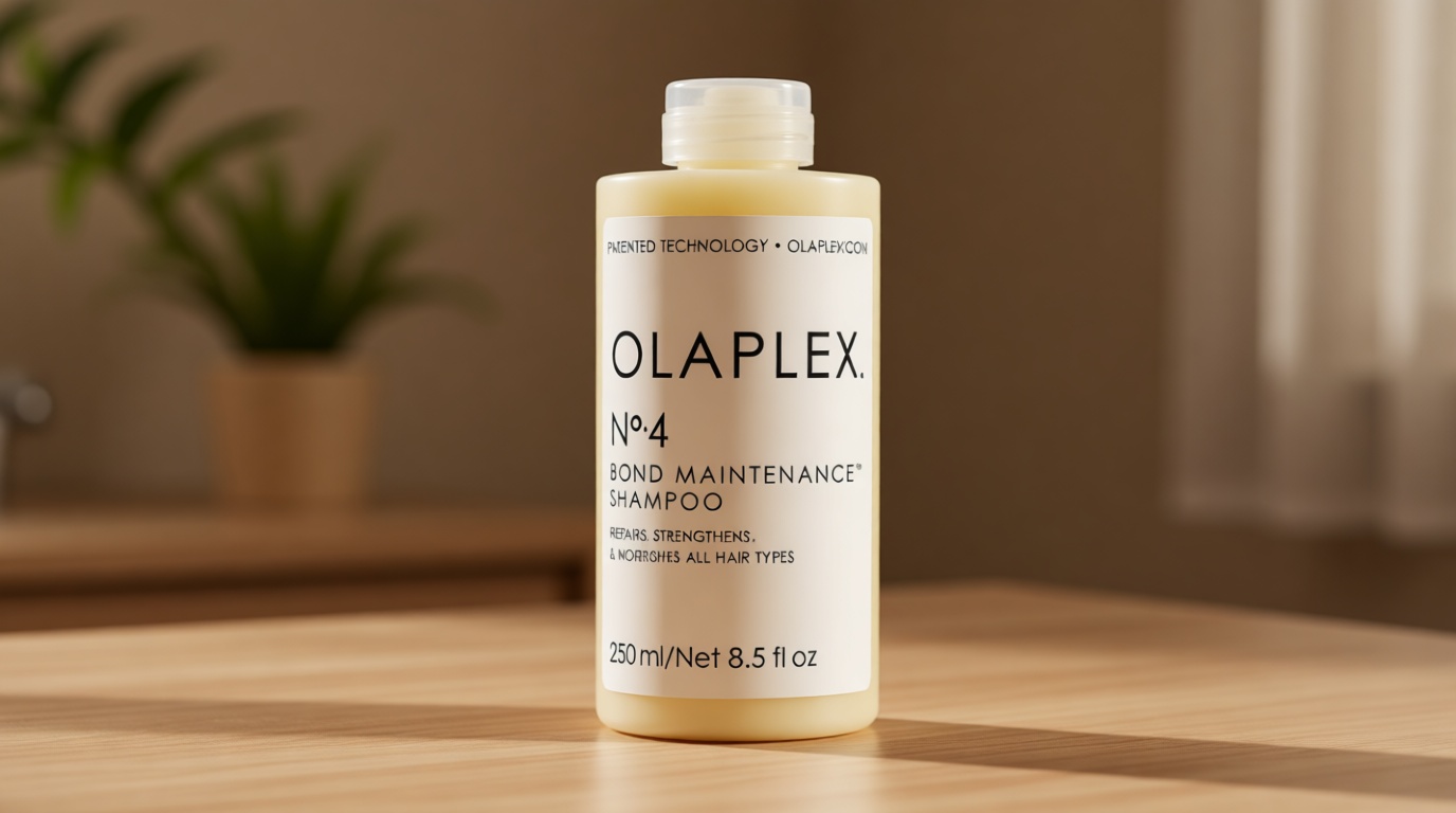 Olaplex Nº.4 Bond Maintenance™ Hair Strengthening Shampoo: Repairs Damage & Defend Against Future Breakage | Replenishes Hydration | For Coily, Curly, Straight, and Wavy