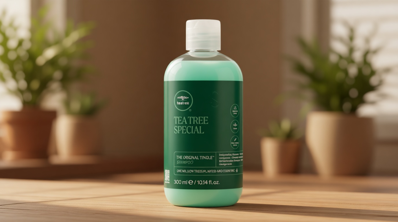 Tea Tree Special Shampoo, Deep Cleans, Refreshes Scalp, For All Hair Types, Especially Oily Hair