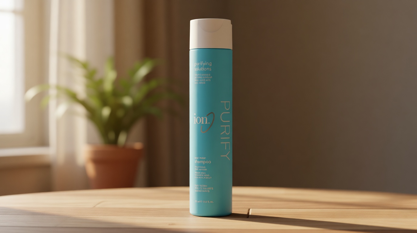 ion Purifying Solutions Hard Water Shampoo, Gentle Cleansing For All Hair Types, Prevents Hard Water Buildup, 10.5 oz.