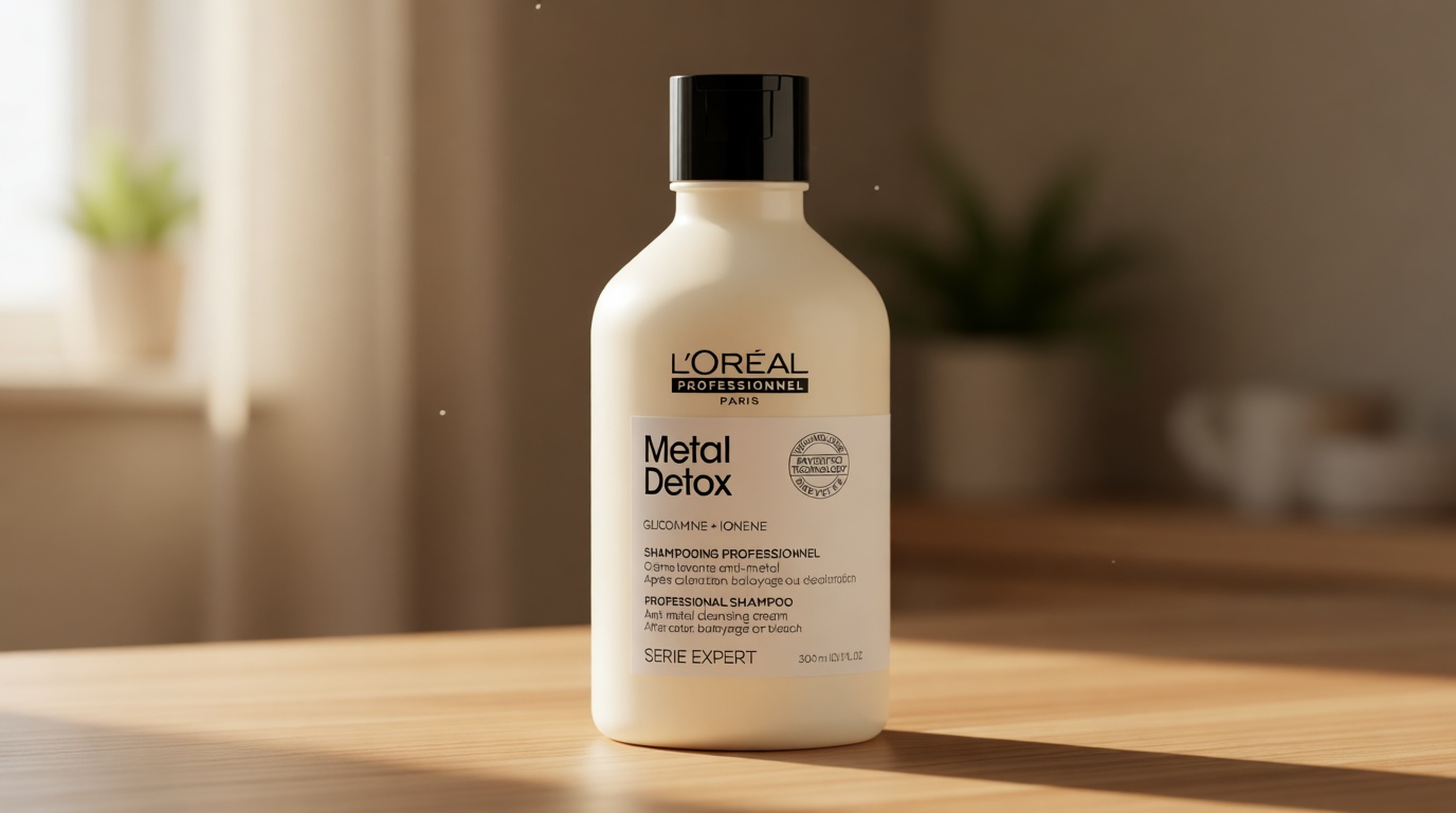 L'Oréal Professionnel Paris Metal Detox Shampoo - Sulfate-Free Anti-Breakage Shampoo For Damaged or Color-Treated Hair, Detoxifies, Prevents Damage & Prolongs Hair Color