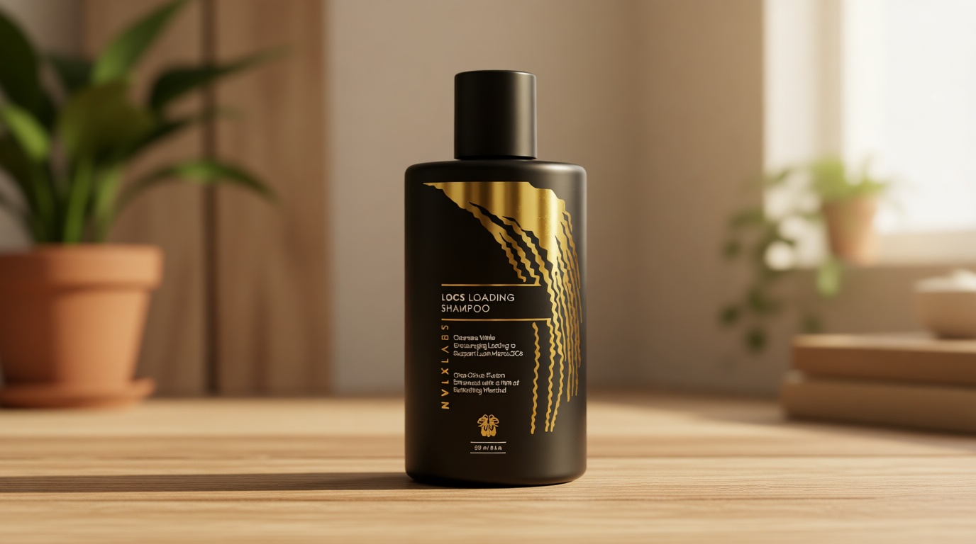 NVLX LABS Locs Shampoo - 8 Oz | Herbal Shampoo for Dreads, Sisterlocs, Locks, & Dreadlocks| Natural Vegan Haircare Cleanser for Daily Use | Plant Based Cleanser for Women and Men