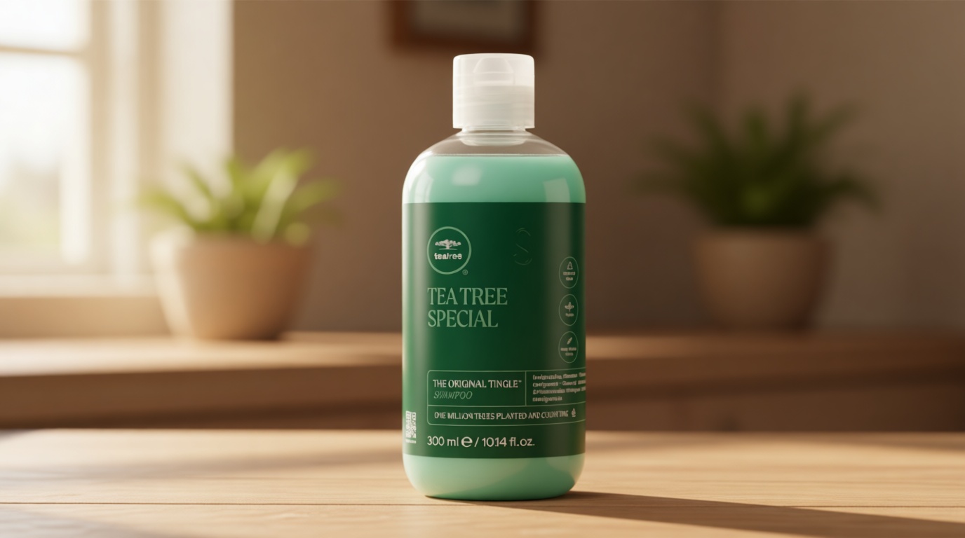 Tea Tree Special Shampoo, Deep Cleans, Refreshes Scalp, For All Hair Types, Especially Oily Hair