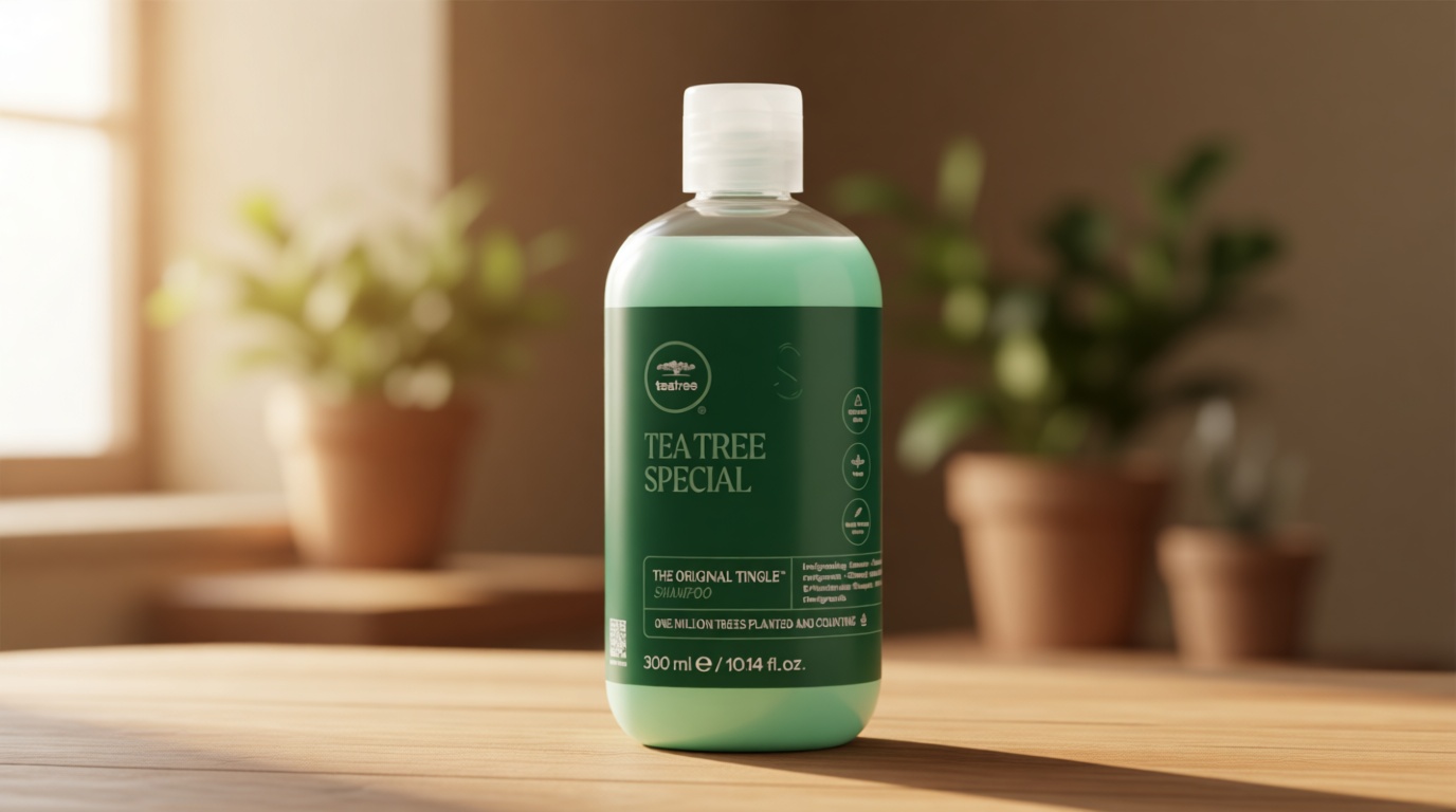 Tea Tree Special Shampoo, Deep Cleans, Refreshes Scalp, For All Hair Types, Especially Oily Hair