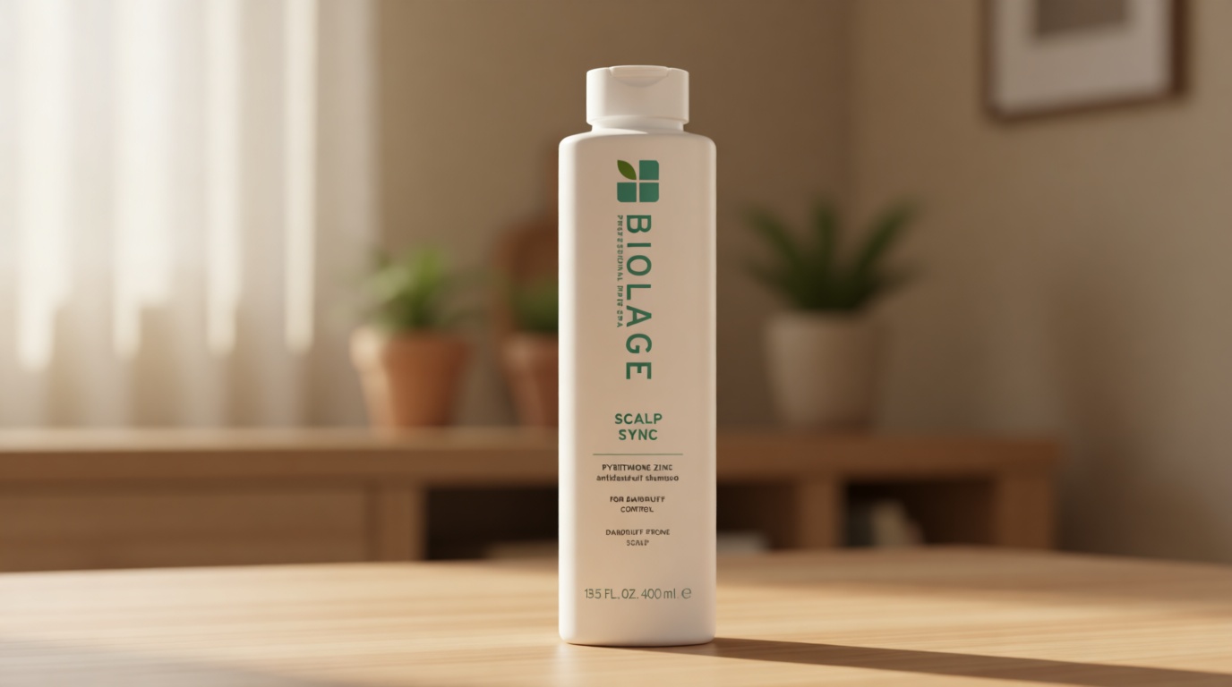 Biolage Scalp Sync Anti-Dandruff Shampoo - Controls Itchy Scalp, Deeply Cleanses Hair, Moisturizing Dandruff Treatment, With Zinc Pyrithione, Vegan & Cruelty-Free, 1.7 FL Oz