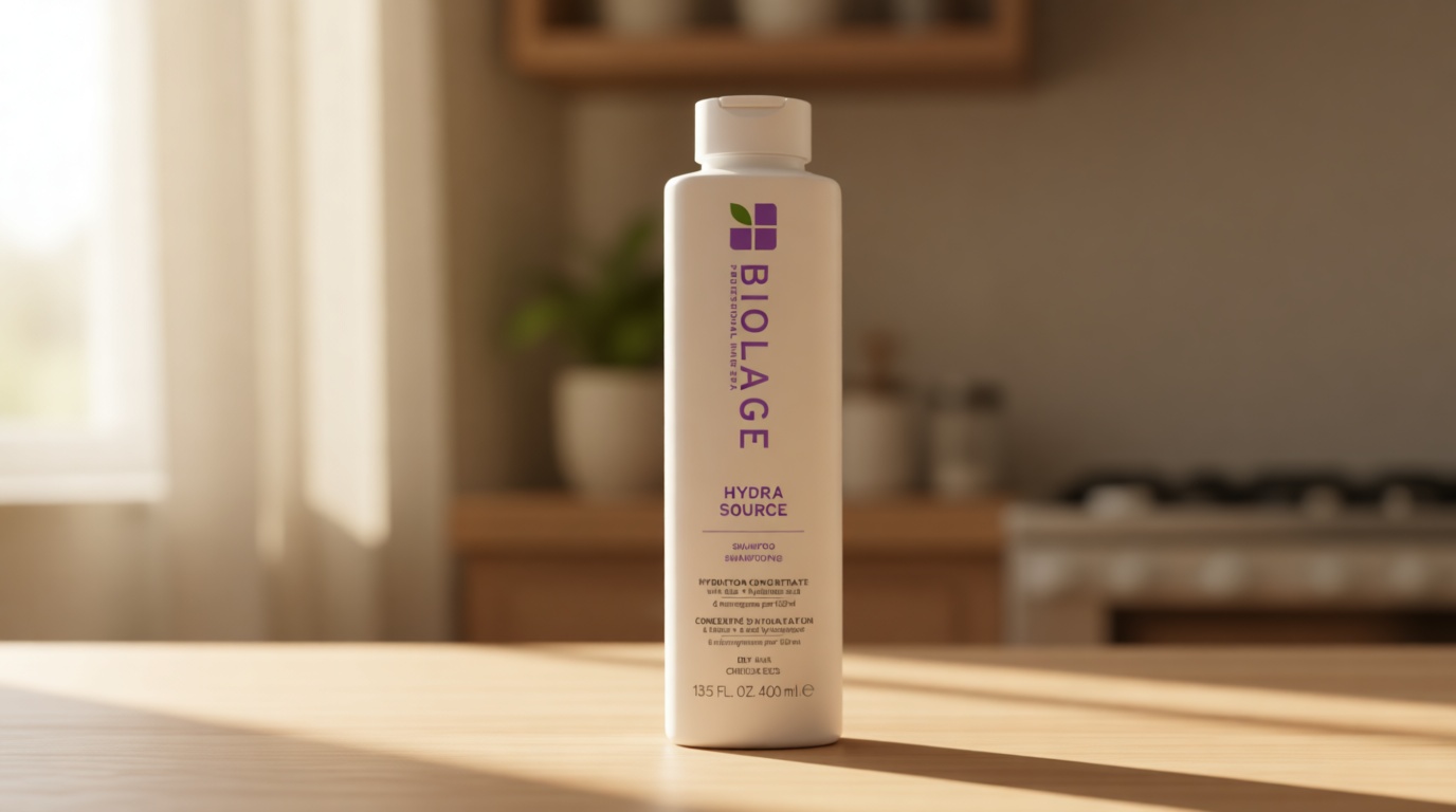 Biolage Hydra Source Shampoo - Softens, Moisturizes & Adds Shine, For Dry Hair, Infused with Micro-Filtered Aloe Vera & Fermented Hyaluronic Acid, Vegan & Paraben-Free