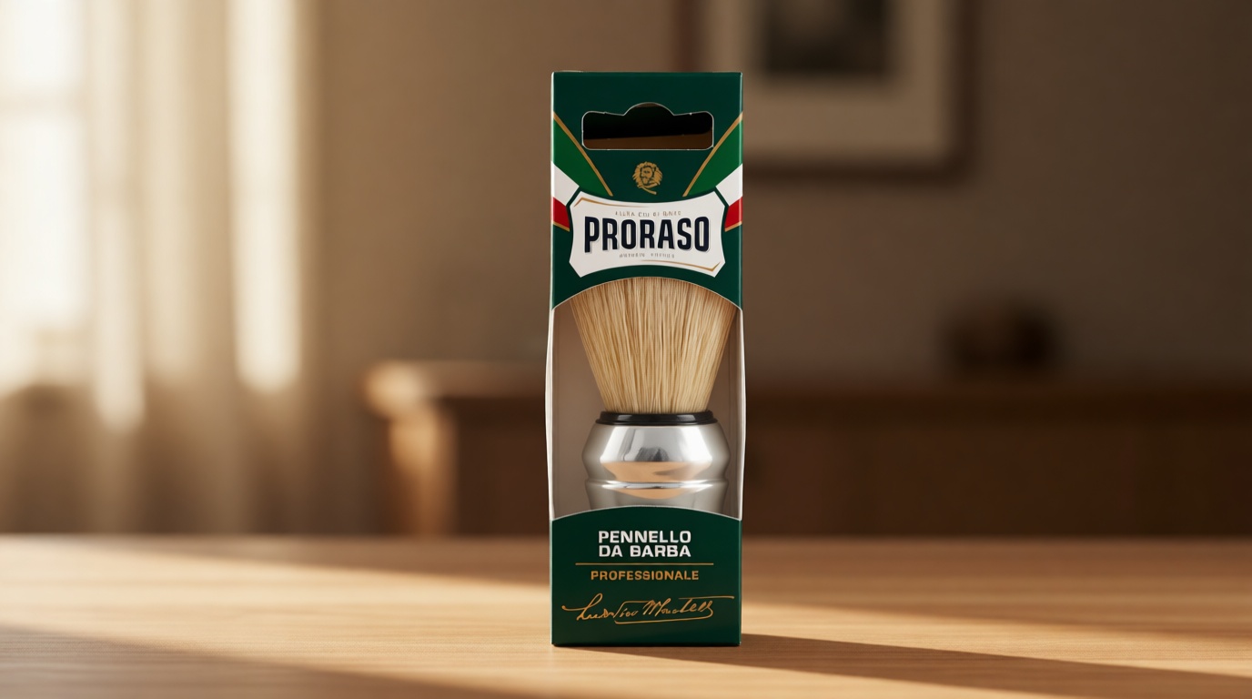 Proraso Professional Shaving Brush - Natural Boar Bristles - Premium Wet Shave Brush