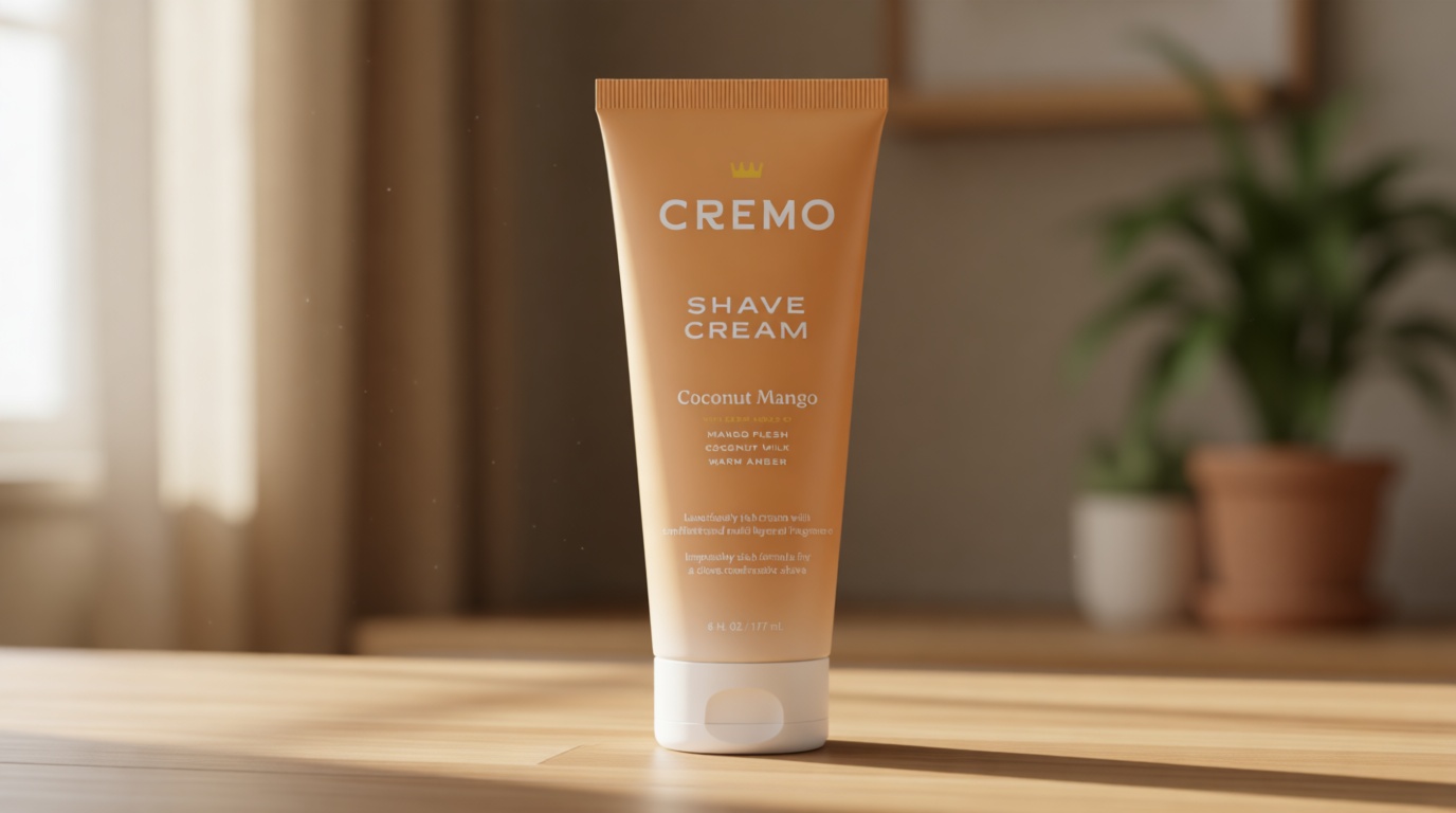 Cremo Women’s Shaving Cream Sensitive Skin, Moisturizing, Coconut Mango, Ultra-Slick Shave Cream for Women, Fights Nicks, Cuts and Razor Burn, 6 Fl Oz