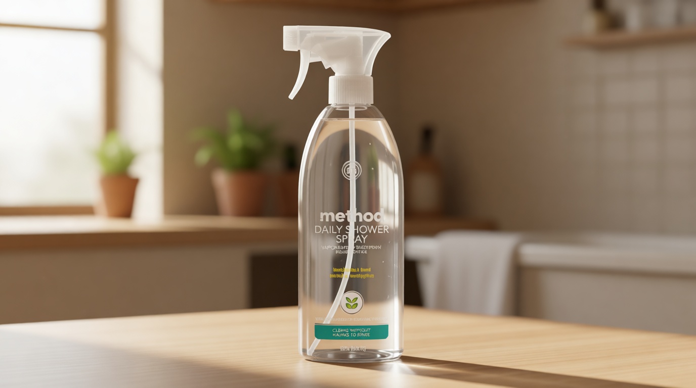 Method Daily Shower Spray Cleaner, Eucalyptus Mint, For Showers, Tile, Fixtures, Glass and Tubs, fl 28 oz (Pack of 1)