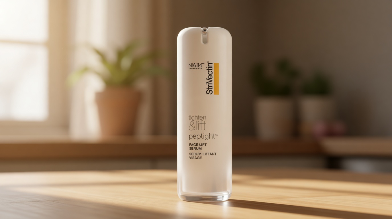 StriVectin Tighten & Lift Peptight Face Lift Serum with Tightening & Brightening Peptides for Wrinkles