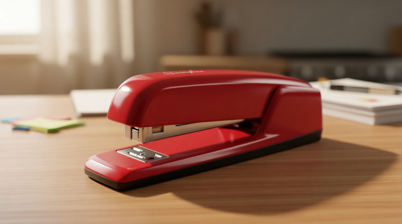 Swingline Stapler, 30 Sheet Capacity, 747 Business Stapler, Jam Free, Metal, Rio Red (74736)