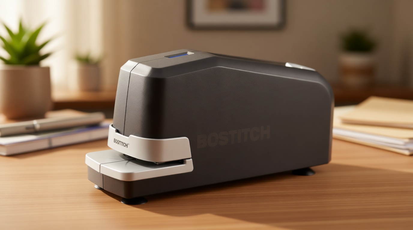 Bostitch Impulse Drive, 30 Sheet Electric Stapler, No Jam Technology, Easy Reload, Black