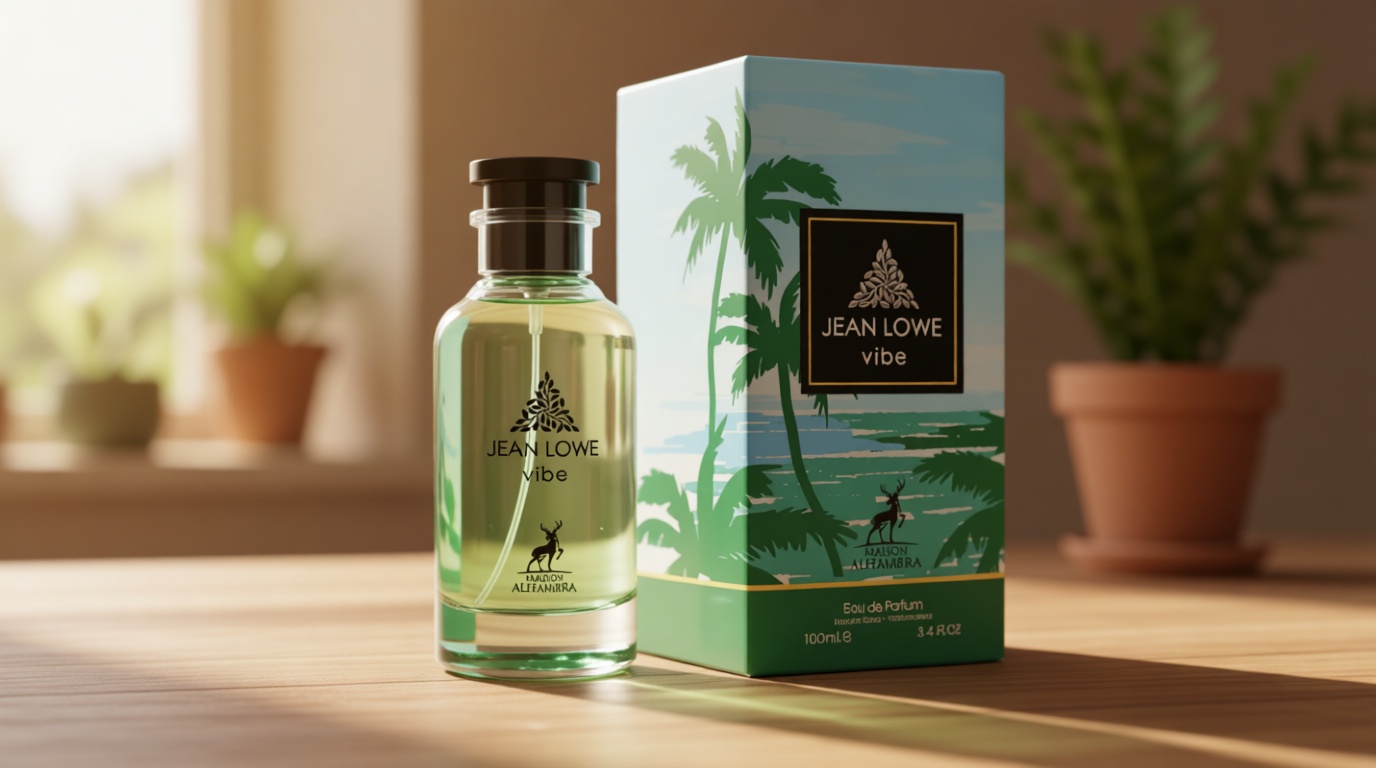 Maison Alhambra Jean Lowe Vibe – Citrus, Fruity, Aromatic, Woody – Eau de Parfum Spray for Unisex